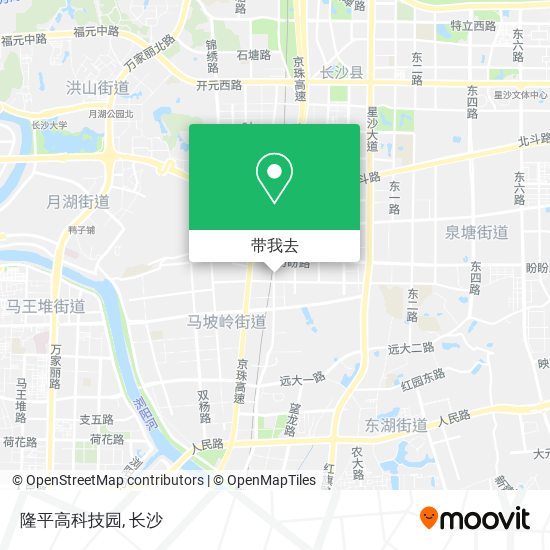 隆平高科技园地图