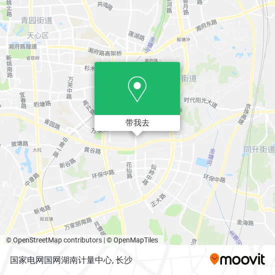 国家电网国网湖南计量中心地图