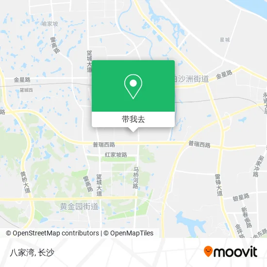 八家湾地图