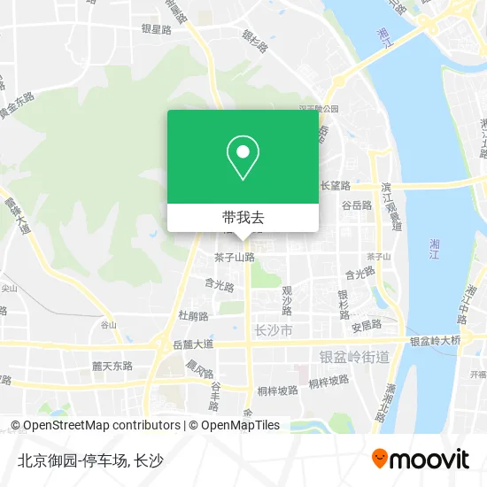 北京御园-停车场地图