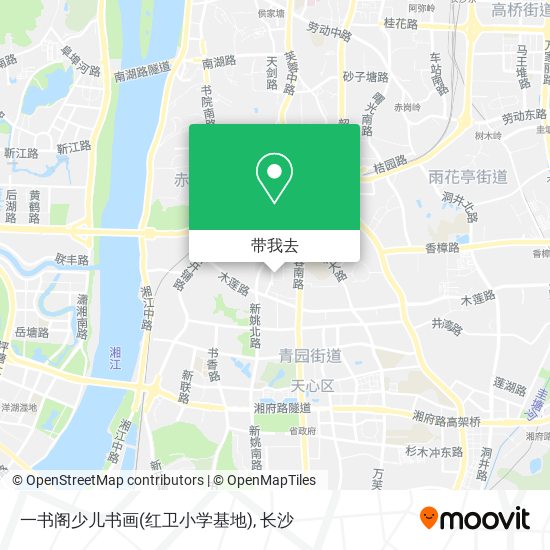 一书阁少儿书画(红卫小学基地)地图