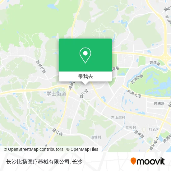 长沙比扬医疗器械有限公司地图