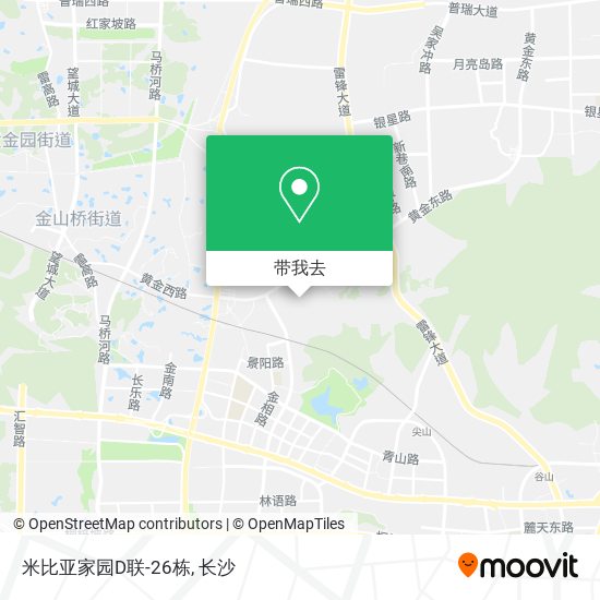 米比亚家园D联-26栋地图