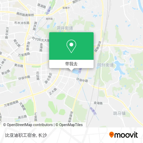 比亚迪职工宿舍地图