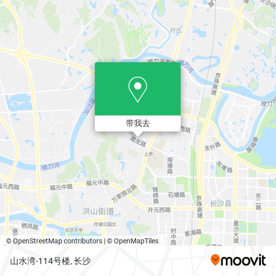 山水湾-114号楼地图