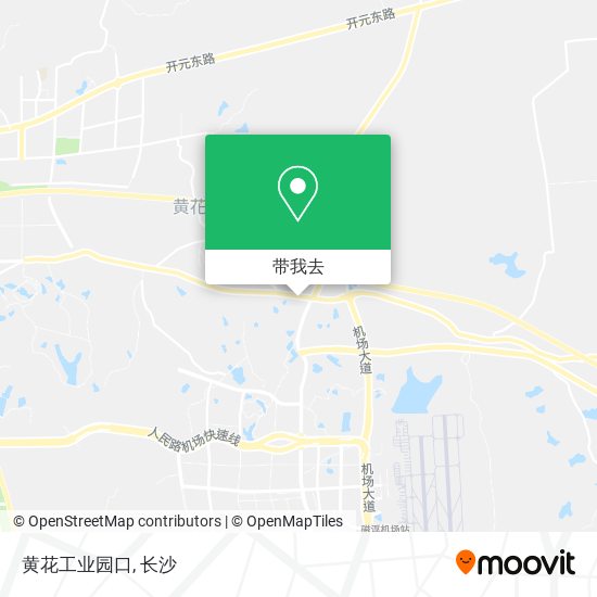 黄花工业园口地图
