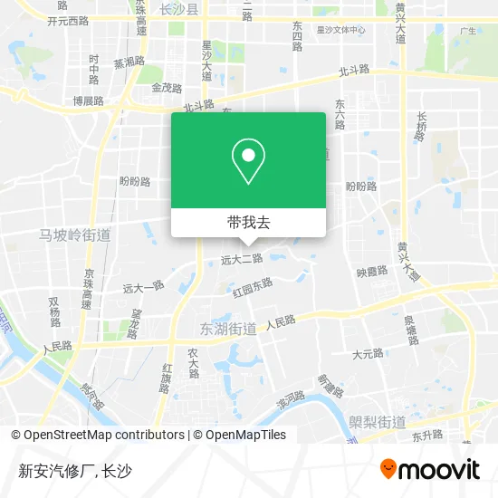 新安汽修厂地图