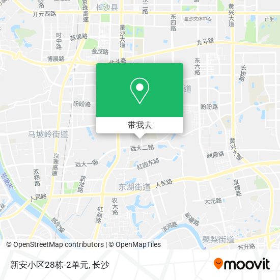 新安小区28栋-2单元地图