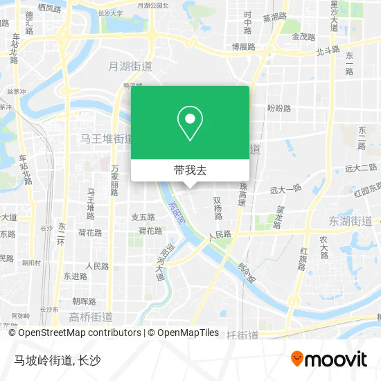 马坡岭街道地图