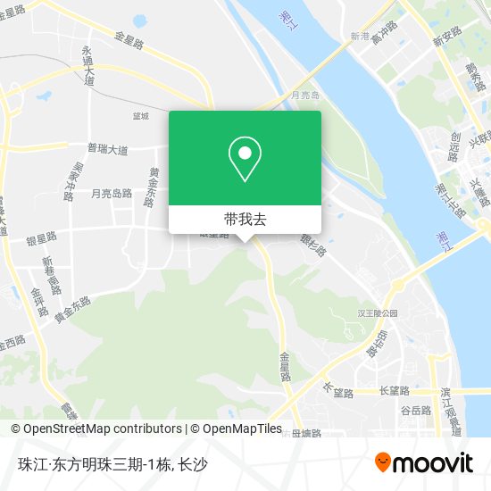 珠江·东方明珠三期-1栋地图