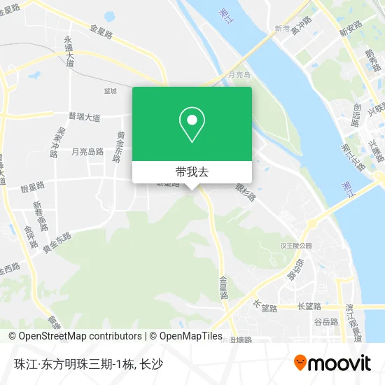 珠江·东方明珠三期-1栋地图
