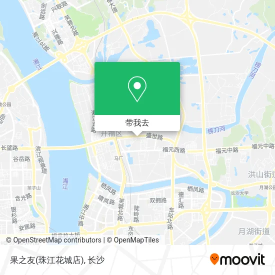 果之友(珠江花城店)地图
