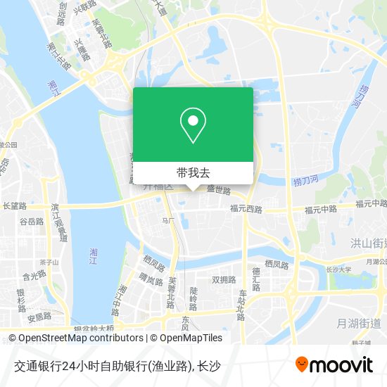 交通银行24小时自助银行(渔业路)地图