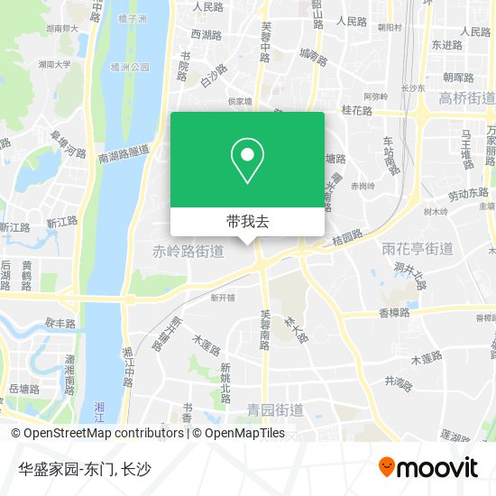 华盛家园-东门地图