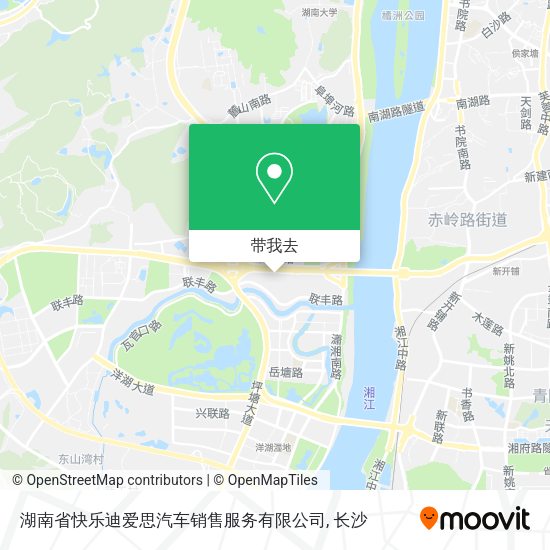 湖南省快乐迪爱思汽车销售服务有限公司地图