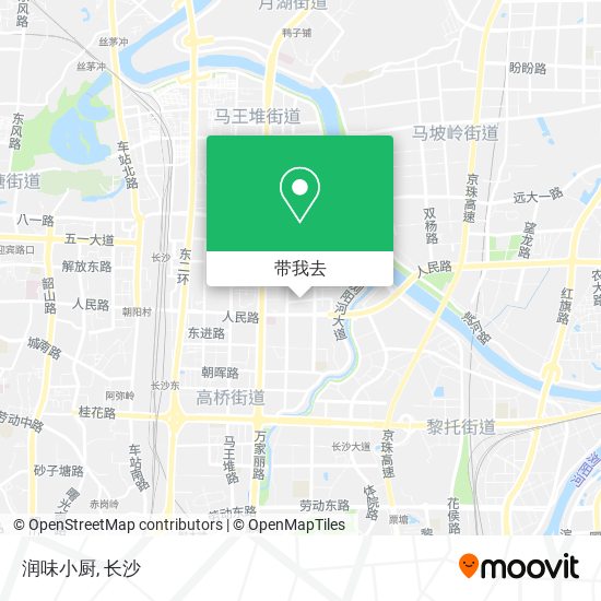 润味小厨地图