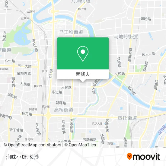 润味小厨地图