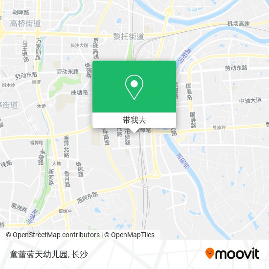 童蕾蓝天幼儿园地图