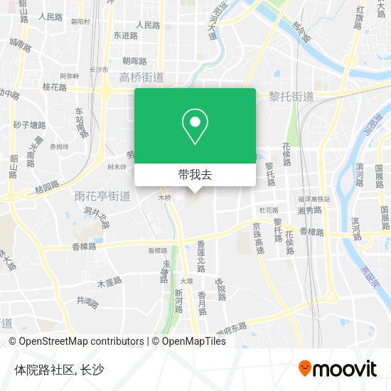 体院路社区地图