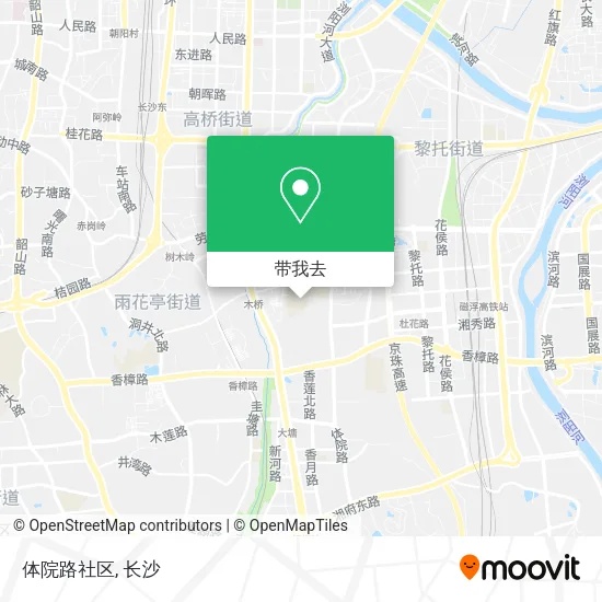 体院路社区地图