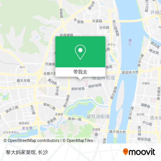 黎大妈家菜馆地图