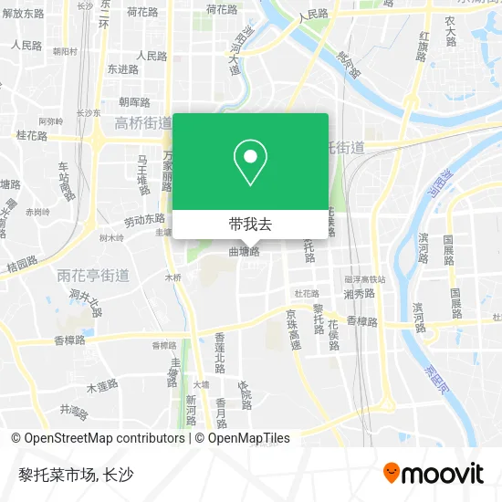 黎托菜市场地图