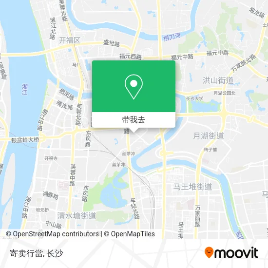寄卖行當地图