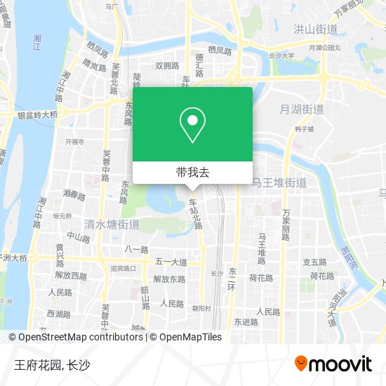 王府花园地图