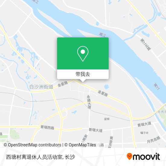 西塘村离退休人员活动室地图
