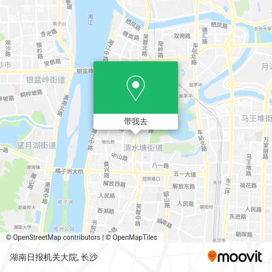 湖南日报机关大院地图
