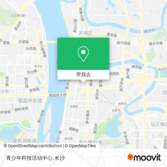 青少年科技活动中心地图