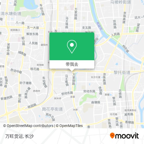 万旺货运地图