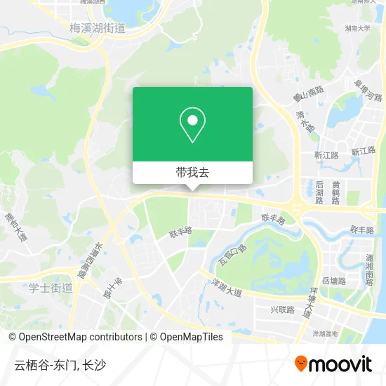 云栖谷-东门地图