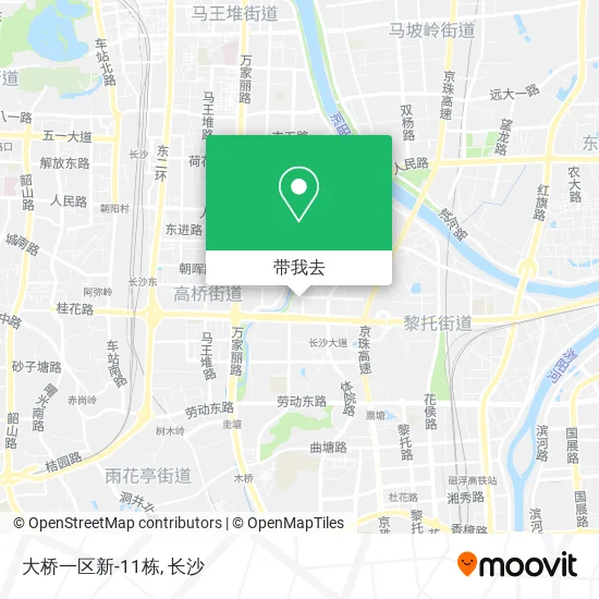 大桥一区新-11栋地图