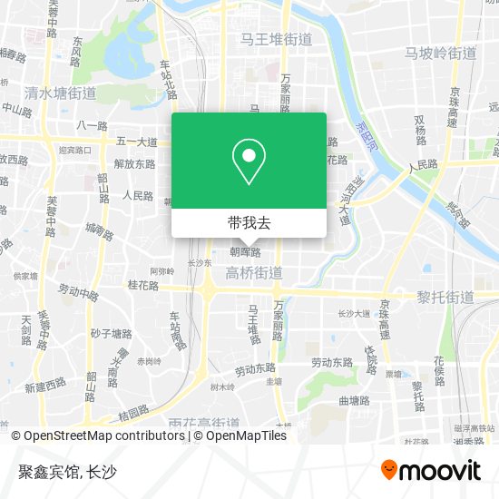 聚鑫宾馆地图