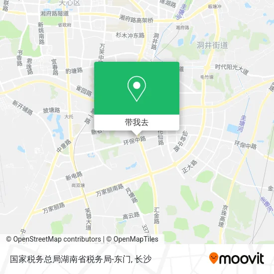 国家税务总局湖南省税务局-东门地图