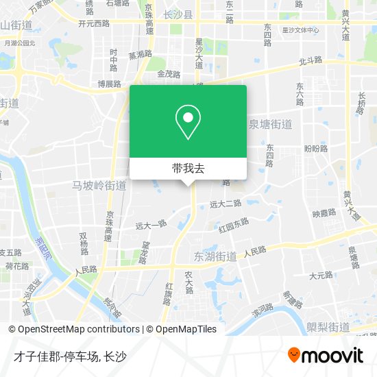 才子佳郡-停车场地图