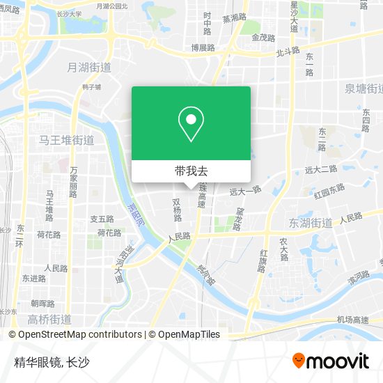 精华眼镜地图