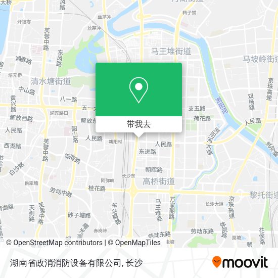 湖南省政消消防设备有限公司地图