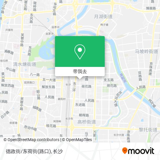 德政街/东荷街(路口)地图