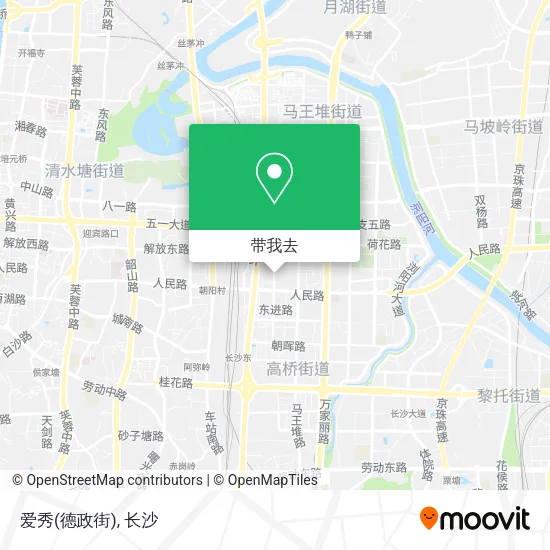 爱秀(德政街)地图
