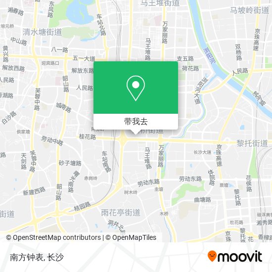 南方钟表地图