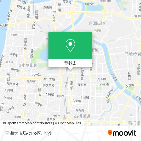 三湘大市场-办公区地图