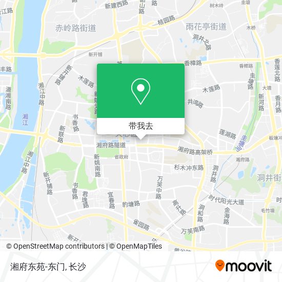 湘府东苑-东门地图