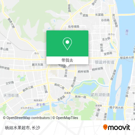 杨姐水果超市地图
