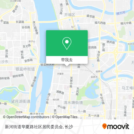 新河街道华夏路社区居民委员会地图