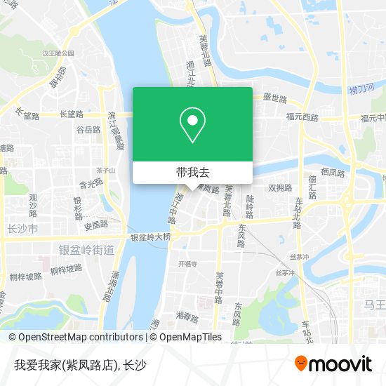 我爱我家(紫凤路店)地图
