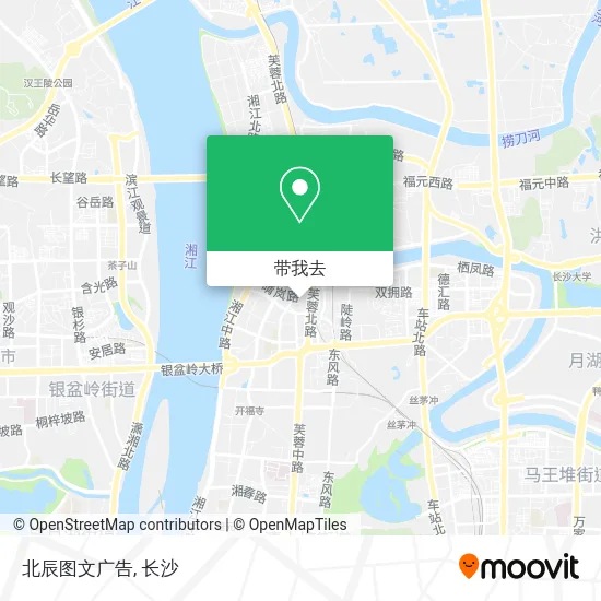 北辰图文广告地图