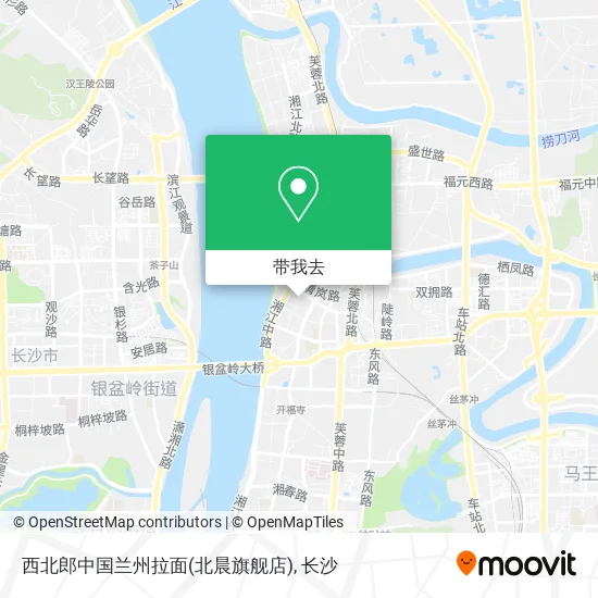 西北郎中国兰州拉面(北晨旗舰店)地图