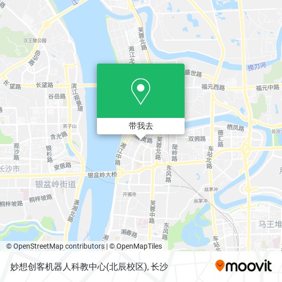 妙想创客机器人科教中心(北辰校区)地图